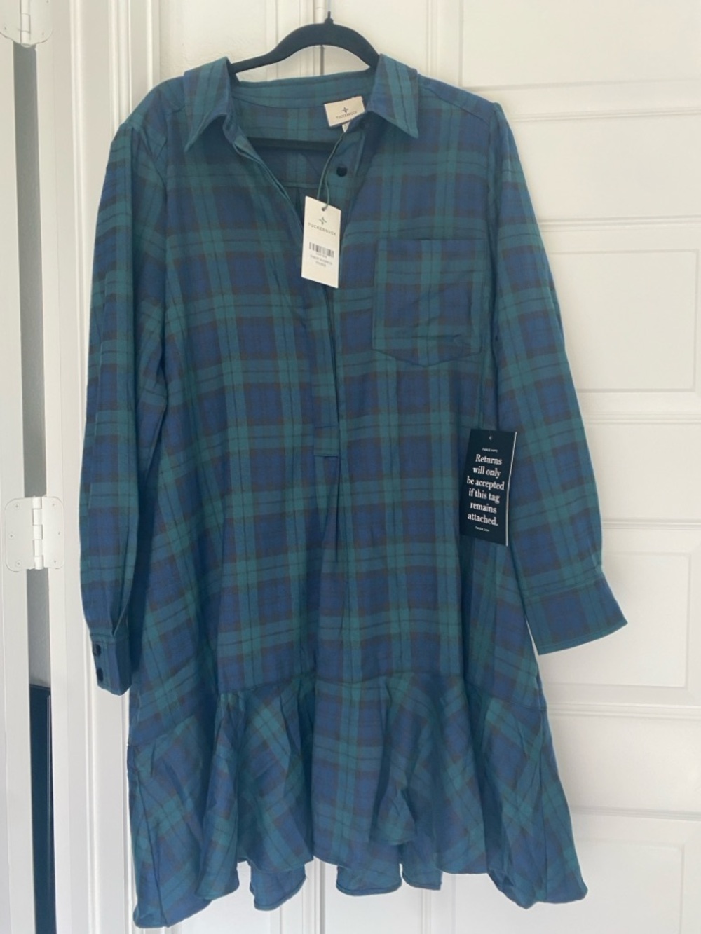 Tuckernuck Blackwatch Plaid Callahan Dress